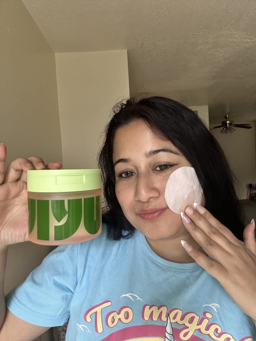 Korean skincare toner pads
