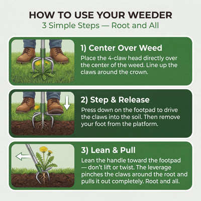 Luvira™ Grandpa's Metal Weeder