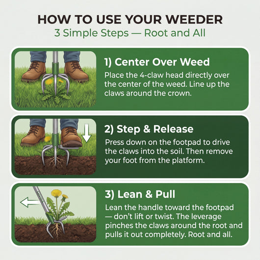 Luvira™ Grandpa's Metal Weeder